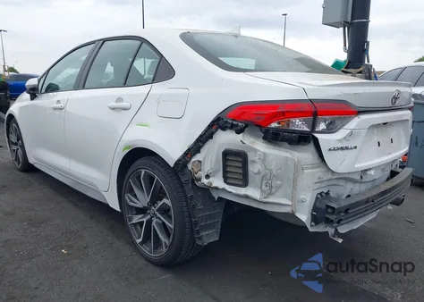 2020 Toyota Corolla Se z USA, uszkodzony, nr VIN 5YFS4RCE1LP038887